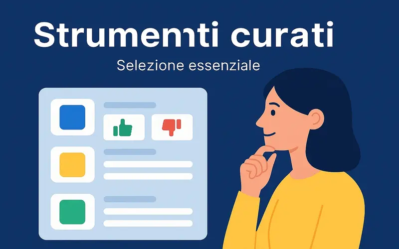 Strumenti curati: pro e contro